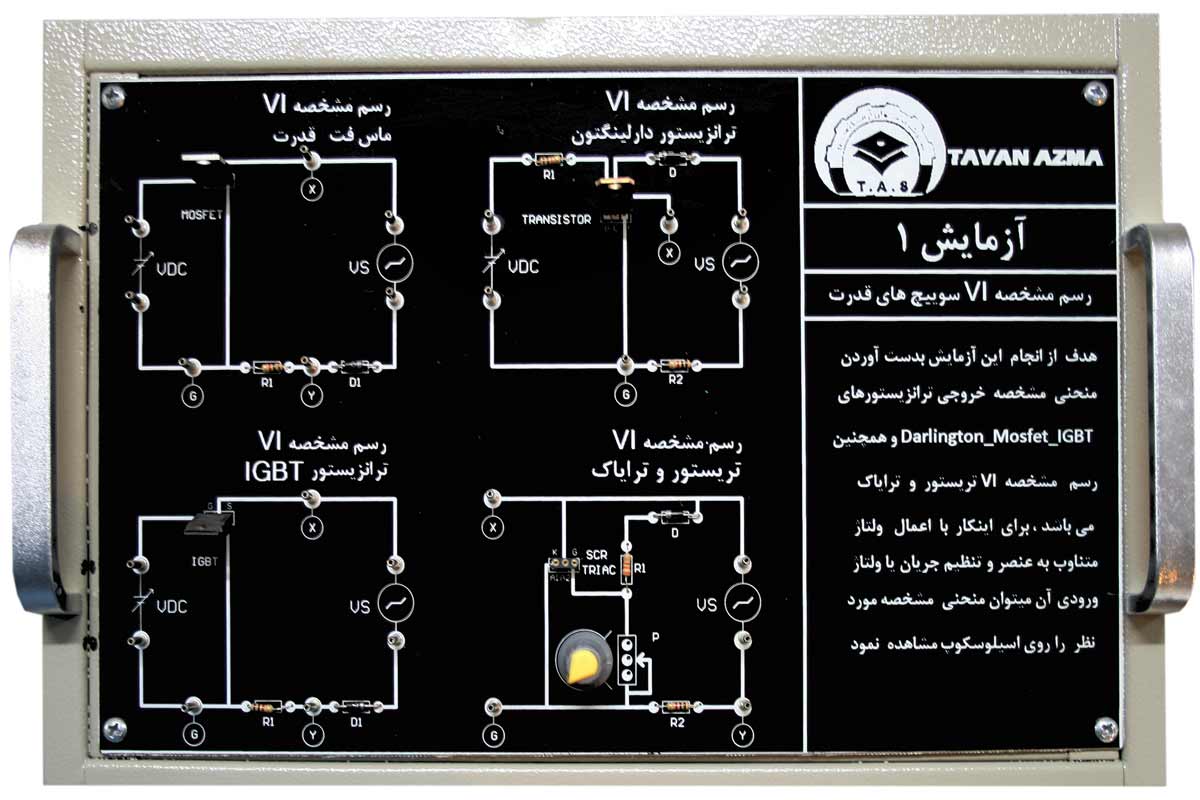 تابلو آزمایش